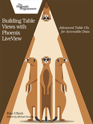 cover image of Building Table Views with Phoenix LiveView